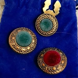 Vintage button covers